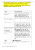 NR 602 WEEK 4 PEDIATRIC CLINICAL PEARL CASE STUDY ASSIGNMENT (TOPICS: ALCOHOL/SUBSTANCE USE, TEMPER TANTRUMS AND DISCIPLINE, SLEEP ROUTINES, CAR SEAT SAFETY, HEALTHY TEETH)