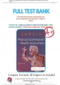 Test Bank for Physical Examination and Health Assessment 8th Edition by Jarvis