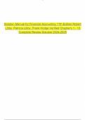 Solution Manual for Financial Accounting 11th Edition Robert Libby, Patricia Libby, Frank Hodge Verified Chapter's 1 - 13 Complete Review Solution 2024-2025 (2)