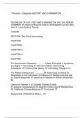 TEXTBOOK OF H IS I ORY AND EXAMINATION W.B. SAUNDERS COMPANY An Imprint of Elsevier Science Philodelphio London New York St. Louis Sydney Toronto