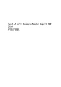 AQA_A Level Business Studies Paper 1-QP2020 VERIFIED.