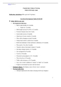 HESI RN Peds Hesi (1)/NR322 ESE Study Guide