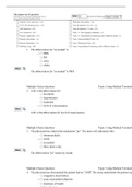 Medical Terminology A Programmed Approach 2nd Edition Bostwick  Latest Test Bank.