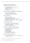 NR 509 Final Exam Study Guide