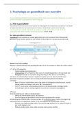 Inleiding in de gezondheidspsychologie 9e editie