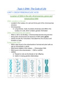 Life Sciences: Grade 12 notes 