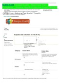 NURS 6315Focused Exam_ Abdominal Pain _ Completed _ Shadow Health Subjective Data Collection