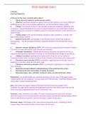 NR324 / NR 324: Adult Health I Exam 2  (Latest 2022 / 2023) Chamberlain College of Nursing