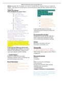 NR324 / NR 324: Adult Health I Final Exam  Concept Review (Latest 2022 / 2023) Chamberlain College of Nursing