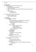 NURS 5334 Module 7 Study Guide (Respiratory)