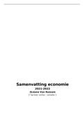 Samenvatting economie 2021-2022