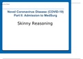 Novel Coronavirus Disease (COVID-19) Part II: Admission to MedSurg