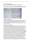 Samenvatting Sociology of Organisations 