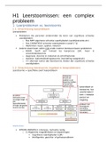 Lesnotities Orthopedagogiek H1-H7