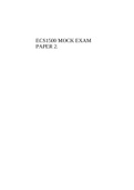 ECS1500 MOCK EXAM PAPER 2