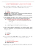 ATI RN MEDSURG 2019 LATEST STUDY GUIDE