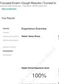 Focused Exam: Cough shadow health Results | Turned In Advanced Health Assessment - Chamberlain, NR509