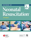 Textbook of Neonatal Resuscitation (NRP) 7th Edition Test Bank