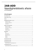 Protocol Afasie vaardigheidstoets ADD Jaar 2 (2AB-ADD)