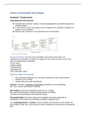 Samenvatting Interne communicatie (behaalde cijfer 8,6)