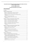 Toetsende statistiek samenvatting boek & college aantekeningen