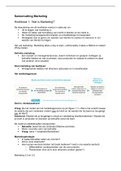 Samenvatting marketing, de essentie / Marketing (BMK0MKT1A.2)