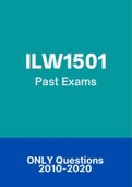 ILW1501 - Past Exam Papers (2010-2020)