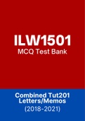 ILW1501 - Quiz Answers (2019-2022)