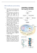 Samenvatting DNA modificatie