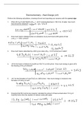 HEAT CALORIMETER WORKSHEET 