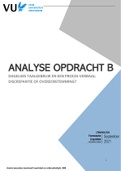 [Forensische Linguïstiek] Analyse-opdracht B - "Politiejargon" (beoordelingscijfer: 9)