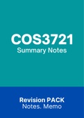 COS3721 - Notes (Summary)