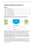 Samenvatting Business 2 (FM-PVBUS2-17)