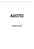 AUI3703 EXAM PACK 2024