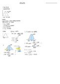 Statistics notes - investment management 