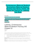 Contemporary Maternal Newborn Nursing Care Maternal Newborn Nursing Care Nurse, Family, 8th Edition