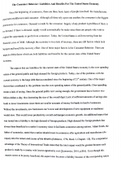 Basic Economics Case Study Essay/Paper - American Consumerism And Its Impact On The US Economy