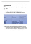 Samenvatting Strategische en operationele marketingplanning-Kernstof B, ISBN: 9789001899936  Bedrijfskunde
