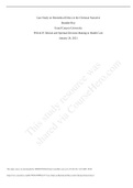 PHI 413V Case Study on Biomedical Ethics in the Christian Narrative Brandee Roy Grand Canyon University PHI 413V Ethical and Spiritual Decision Making in Health Care  2021