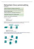 Samenvatting netwerken