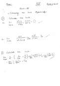 Quiz II - Limits Algebraically and for Piece-Wise and Trigonometric Functions