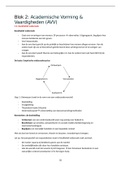 Samenvatting AVV blok 2 week 1 t/m week 5 (Bachelor 1)