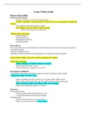 Summary  NR 304 Exam 3 Study Guide
