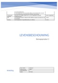 Levensbeschouwing Beroepsproduct 3 