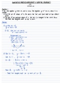 CIE A Level P1 (9709): Quadratics Past Year Questions with Full Solution (Part 2)