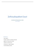 Zelfstudiepakket Excel 