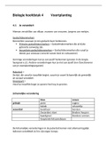 Samenvatting Biologie Hoofdstuk. 4 Voortplanting