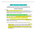 Summary NR511 Final Exam Study Guide 2