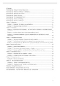 Summary of the examination substance for Strategic Management 2021/2022