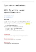 Samenvatting Economie Thema 1 OV1